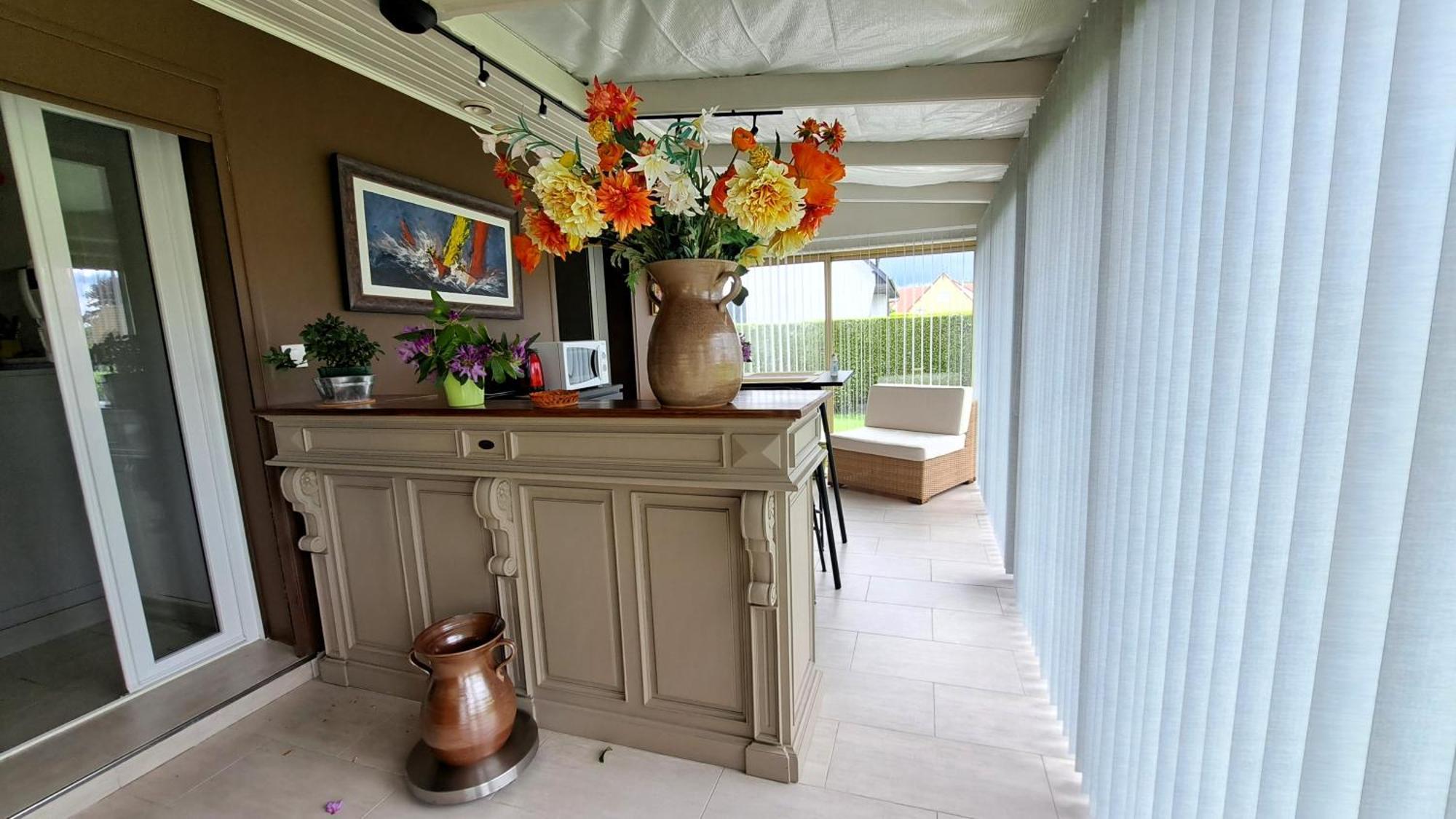 Chambre Privee Avec Salon, Garage Voiture, Velos, Motos Tourville-sur-Arques Zewnętrze zdjęcie