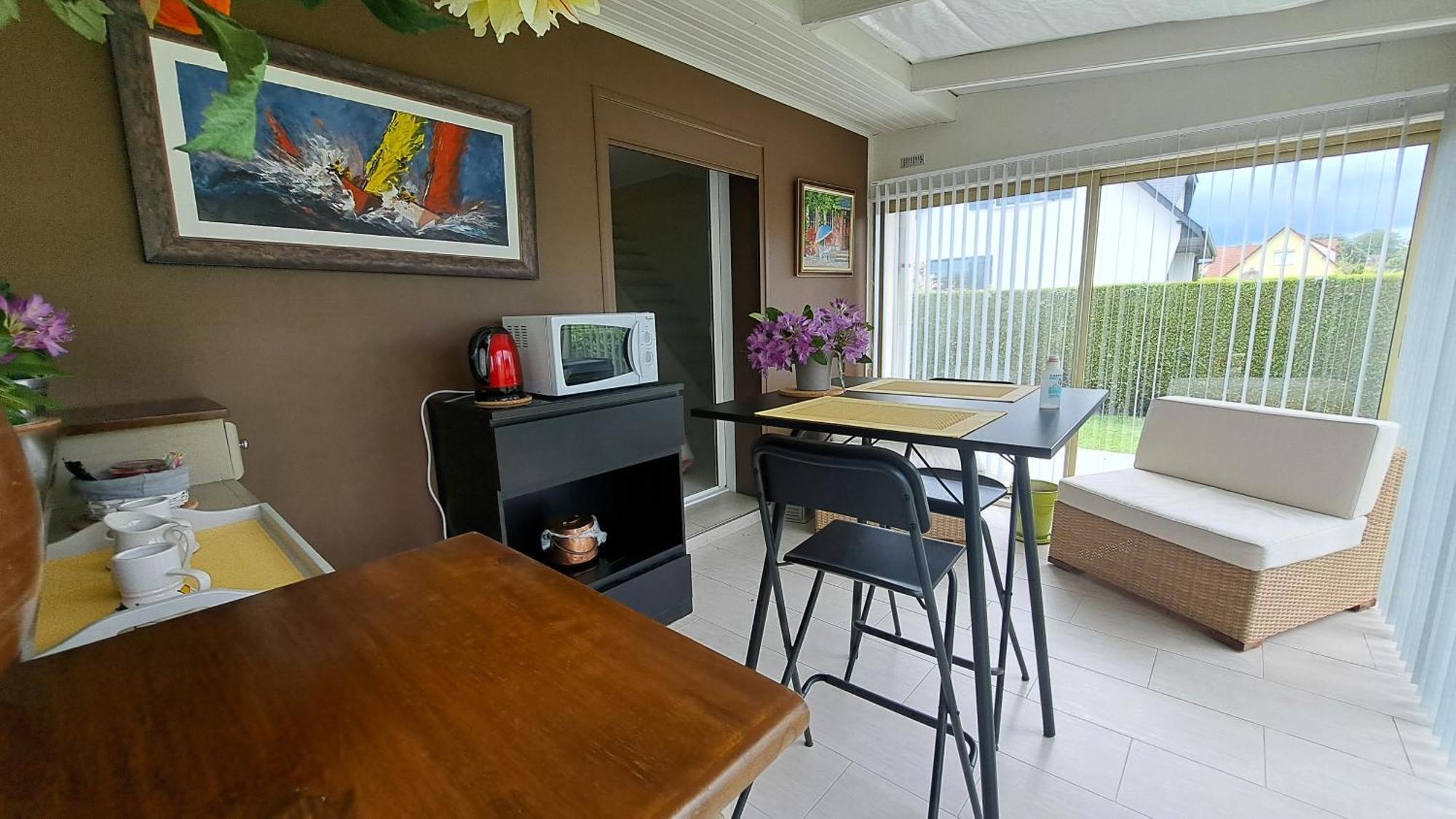 Chambre Privee Avec Salon, Garage Voiture, Velos, Motos Tourville-sur-Arques Zewnętrze zdjęcie
